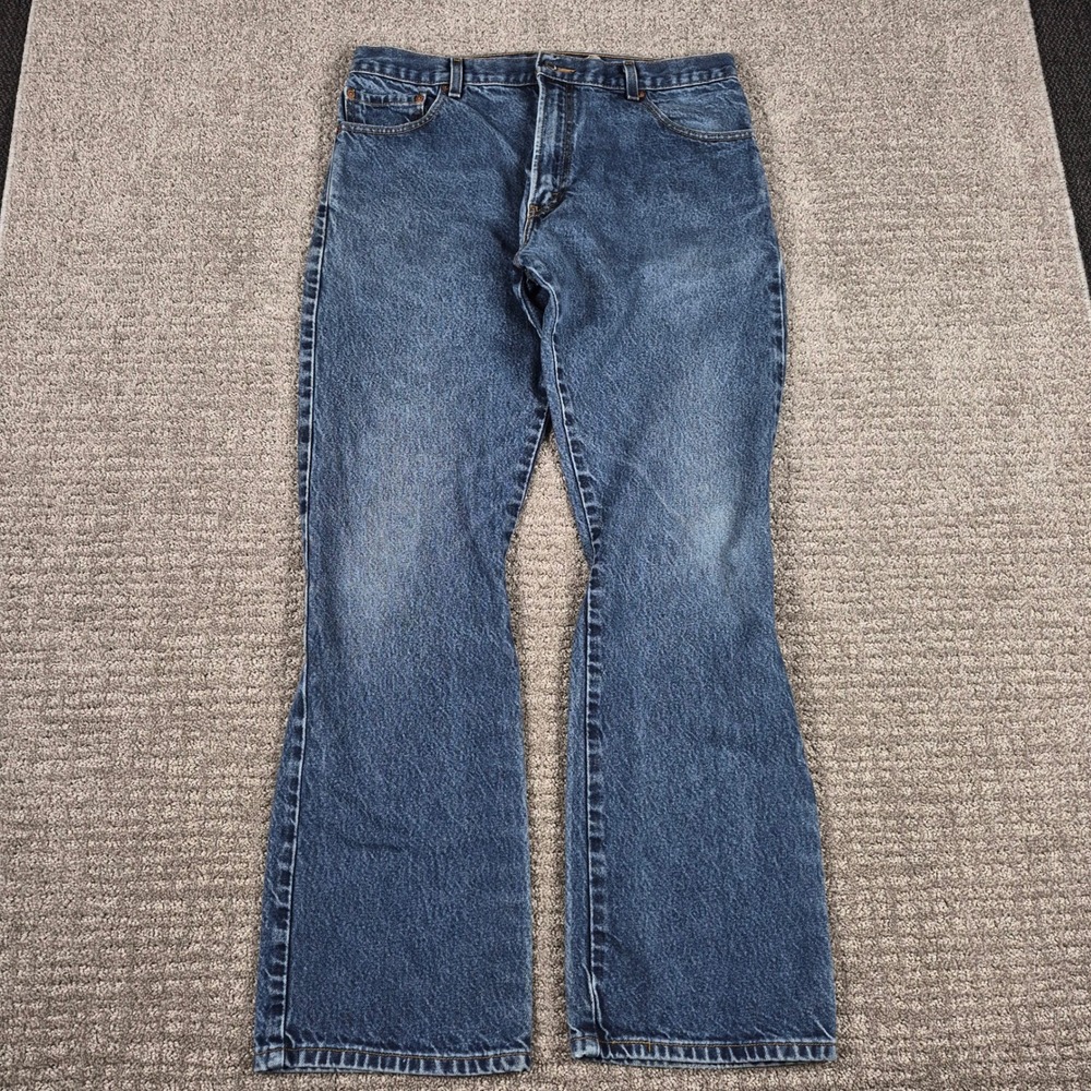 Vintage Levis Jeans Mens 36x32 Blue 517 Bootcut Y2K 2006 Mexico